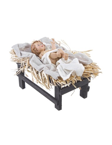 PERSONAGGI PRESEPE: vendita online Figura Gesù Bambino di Natale - La Magia di Natale a casa tua in offerta