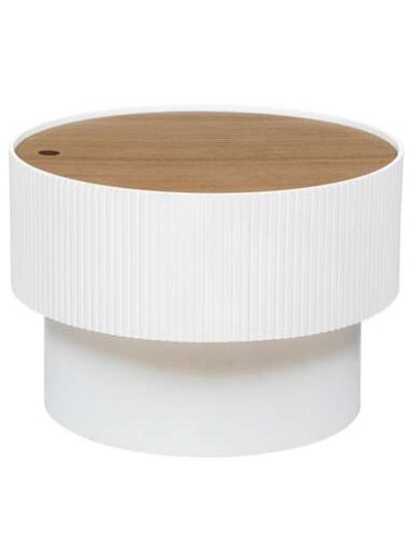 TAVOLINO 197741A ENOLA MDF BIANCO 55X38CM