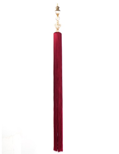 PENDENTE 131379 AVORIO NAPPA BURGUNDY 103CM