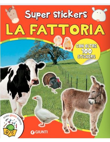 82666P SUPER STICKERS LA FATTORIA