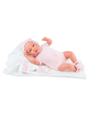 REBORN BAMBOLA 3040 ANE VESTITO ROSA