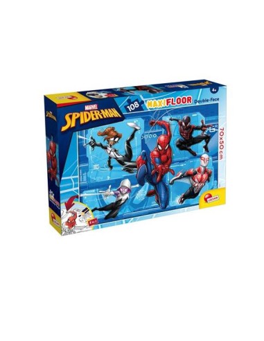 Marvel Puzzle DF Maxi Floor 108 Pezzi Spiderman - Puzzle Double Face | shop in casa