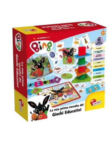 Liscianigiochi Bing Raccolta Giochi Educativi Baby, Puzzle e Giochi di Logica | shop in casa