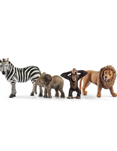 WILD LIFE 42387 SET 4 ANIMALI su Shop in Casa