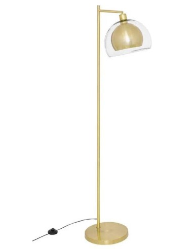 LAMPADA DA TERRA 190661 METALLO DORATO 157CM su Shop in Casa