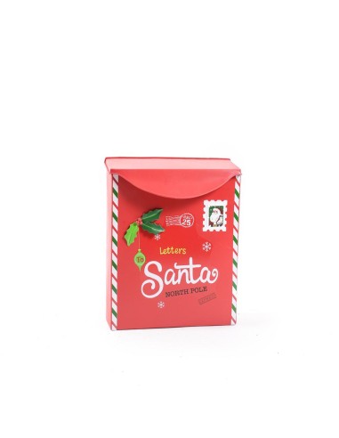 OGGETTISTICA NATALE: vendita online Cassetta Postale Babbo Natale 24X10X31CM - La Magia di Natale a Casa Tua in offerta