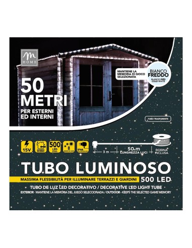 TUBO 69654 500 LED COLORE BIANCO DA ESTERNO su Shop in Casa