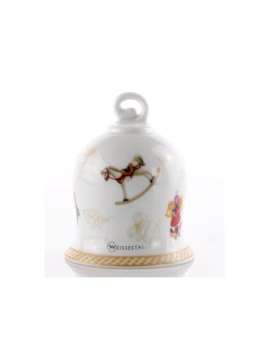 CAMPANELLA NATALE XMAS ALBERO 6X7,5CM