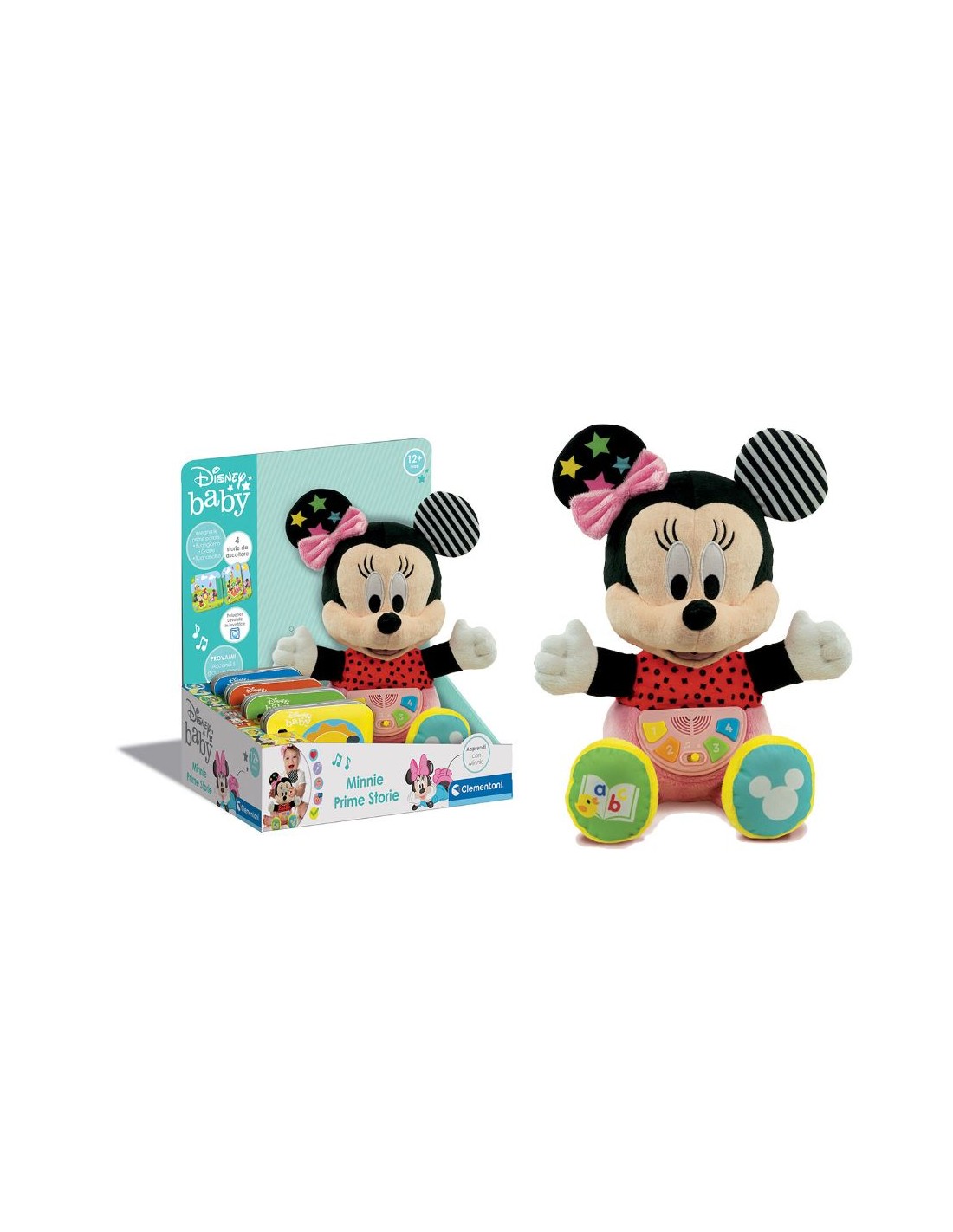 Clementoni Baby Minnie Prime Storie - Raccontastorie Disney Interat...