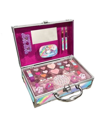 Magic Unicorn Case Make Up, Valigetta con Specchio e Set di Trucco per Bambini | shop in casa