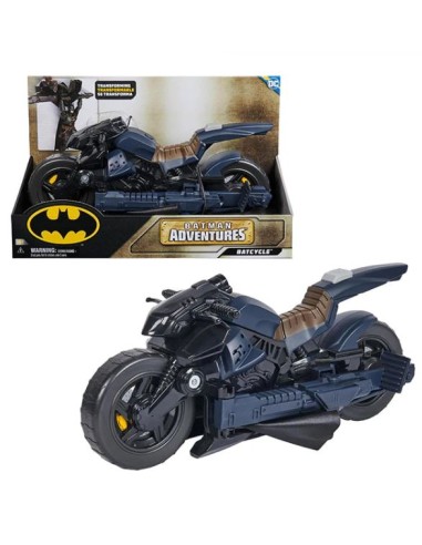 Batcycle 2 in 1 Batman Adventures - Veicolo Trasformabile per Actio...