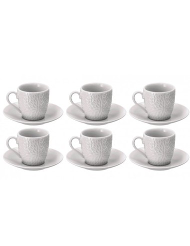 SET 6 TAZZINE CAFFE 72342 CON PIATTINO su Shop in Casa