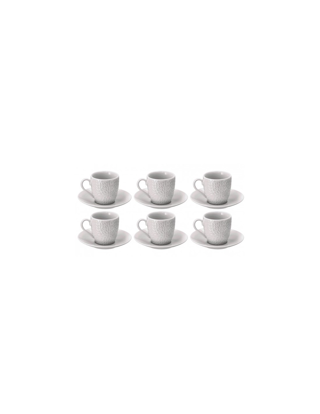 SET 6 TAZZINE CAFFE 72342 CON PIATTINO su Shop in Casa