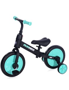 Bicicletta Equilibrio 2 in 1 Lorelli Nero e Turchese - Shopincasa