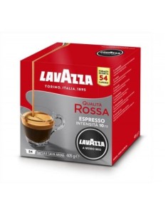 CAPSULE CAFFE'54PZ QUALITA'ROSSA A MODO MIO LAVAZZA su Shop in Casa