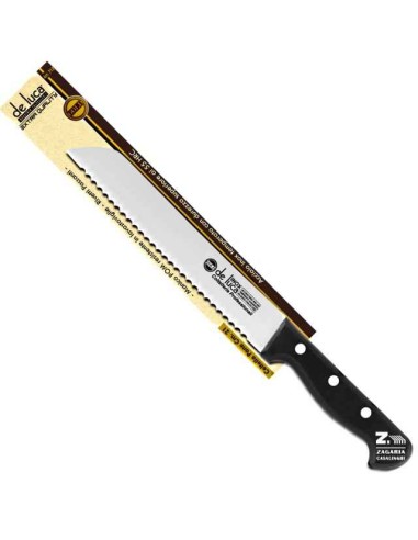 COLTELLI PROFESSIONALI: vendita online GOLD COLTELLO PER PANE IN ACCIAIO INOX 21CM DE LUCA in offerta