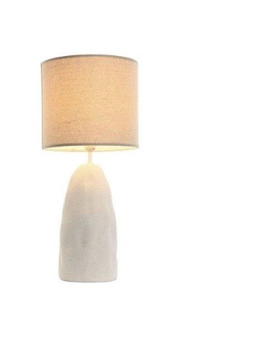 LAMPADA TAVOLO LA209373 DOLOMITE/LINO 30X30X66CM BIANCO su Shop in ...