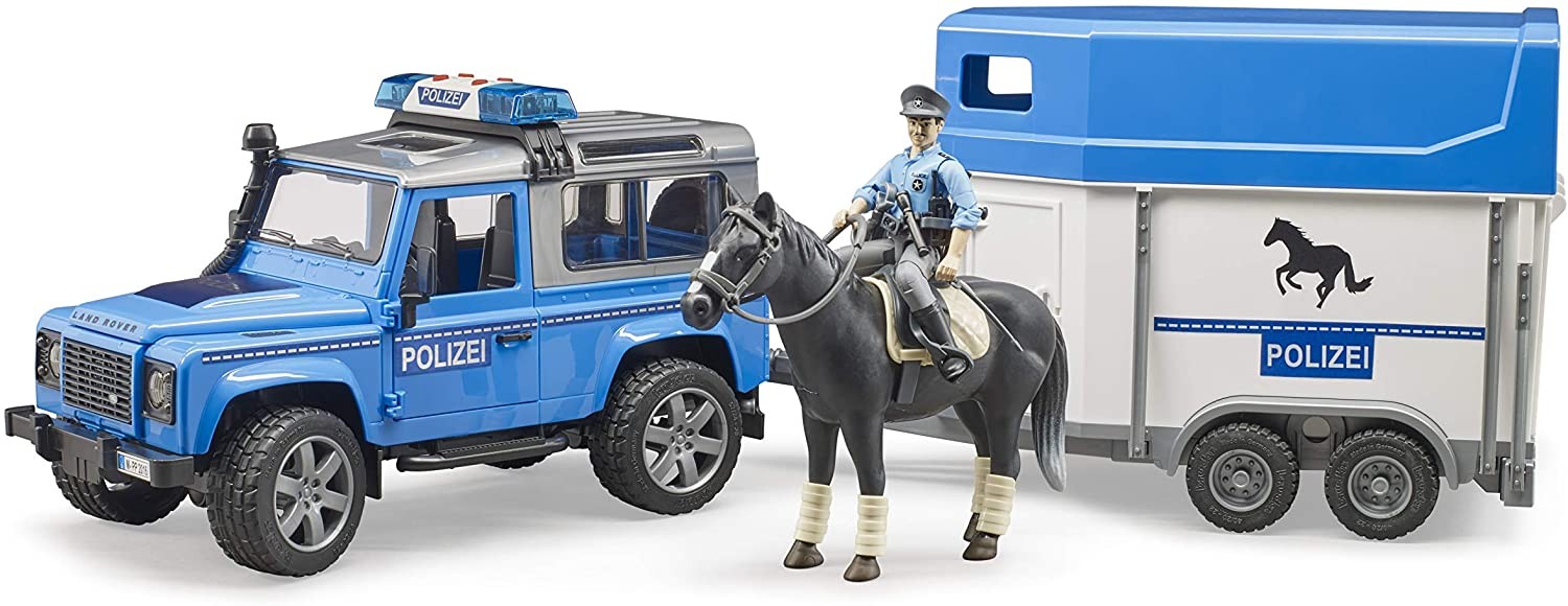 JEEP LAND ROVER 02588 POLIZIA C/RIMORCHIO