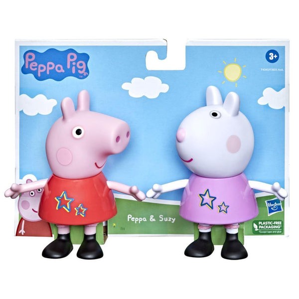 Peppa Pig – Set da gioco con 5 personaggi e accessori per bambini