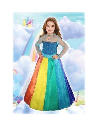 BARBIE 11663.4 COSTUME ARCOBALENO