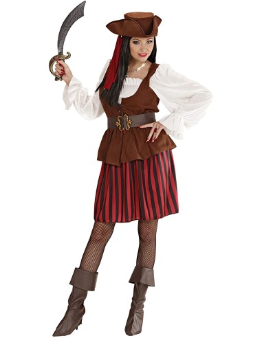 COSTUME 26069.9-11 PIRATESSA CARAIBI 9/11 ANNI