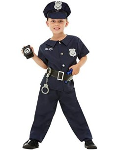 Ciao Travestimento Costume di Carnevale Poliziotta Special Police