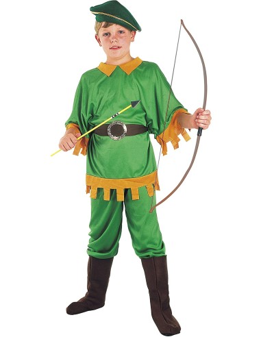 COSTUME 27530.7-9 ARCIERE DI SHERWOOD 7/9ANNI