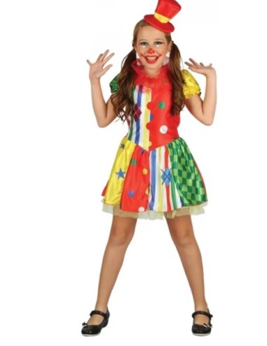 COSTUME 23052.5-7 CLOWN GIRL 5/7 ANNI su Shop in Casa