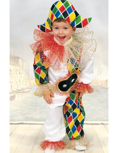 COSTUME 55014.12-18 BABY ARLECCHINO 12/18 MESI su Shop in Casa