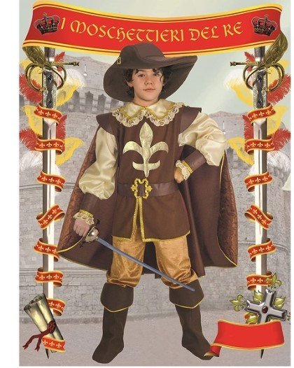 COSTUME 27530.7-9 ARCIERE DI SHERWOOD 7/9ANNI