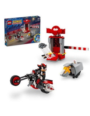 GIOCATTOLO PUBBLICIZZATO: vendita online LEGO Sonic the Hedgehog La Fuga di Shadow the Hedgehog 76995, Set Moto Giocattolo co...