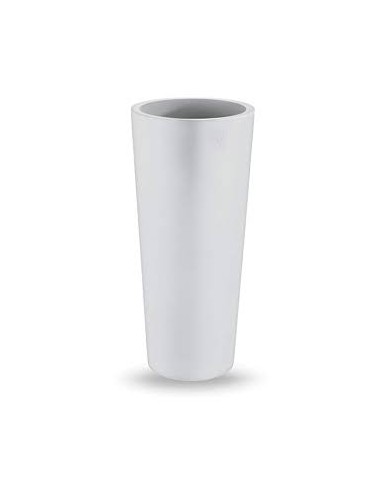 VASI E SOTTO VASI: vendita online VASO FIORIERA TONDO IN RESINA H.85 CM VECA in offerta