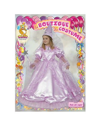 VESTITI: vendita online Costume Fata dei Sogni Bambina 8-10 Anni - Travestimento Incantato in offerta