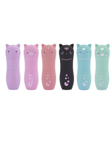 MOMOMI Lucidalabbra Gatto Assortito | Fragranze e Colori Divertenti | shop in casa