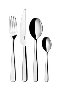 29780063 SET 24 POSATE STEEL GRACE su Shop in Casa