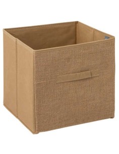 PORTAOGGETTI 160386 IUTA 31X31X31CM BEIGE su Shop in Casa