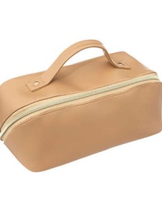 TROUSSE 174961 DA BAGNO BEIGE EFFETTO PELLE su Shop in Casa