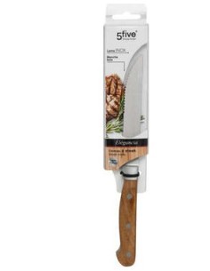 COLTELLO BISTECCA 146608 23CM INOX MANICO LEGNO su Shop in Casa