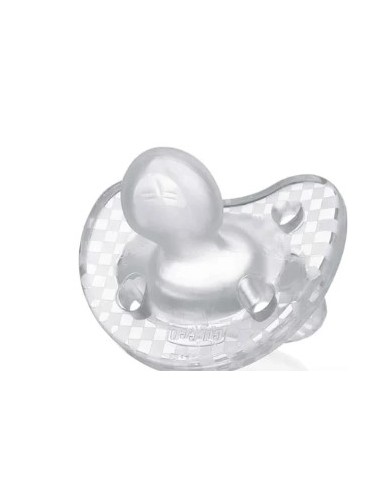 Chicco PhysioForma Gommotto Luxe Silicone 16-36 Mesi - 2 Pezzi Trasparente | shopincasa.it