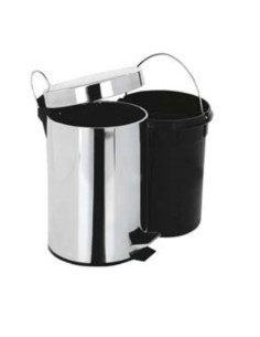 PATTUMIERA PEDALE BINTY 12LT INOX su Shop in Casa