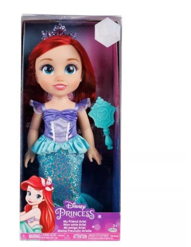 Disney Princess bambola 38 cm Ariel, abiti glitterati, tiara scintillante | shop in casa