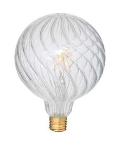 LAMPADINA LED 200069 STRIATA G125 12,5X17,3CM su Shop in Casa