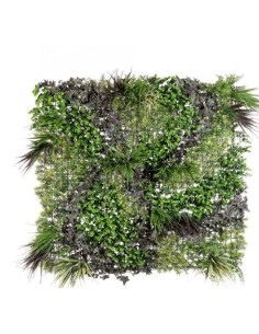 ARELLE E TELI: vendita online Parete Sintetica Verde Mix 100x100, decorazione verde sintetica, resistente ai raggi solari, ar...