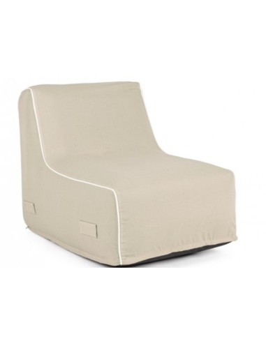 SEDIE E POLTRONE: vendita online Chaise Longue Gonfiabile Rihanna, beige, tessuto idrorepellente, UV resistente, sfoderabile,...