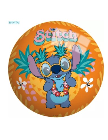 Pallone Stitch 22 cm - Palla da Gioco in Vinile Colorato | Shop in Casa