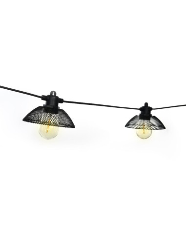 CATENA 10 LAMP 09725 CAVO NERO LUCE NATURALE su Shop in Casa