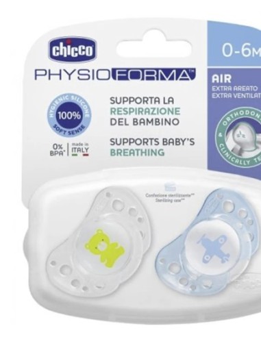 Chicco PhysioForma Succhietto Air 0-6 Mesi Silicone - shopincasa.it