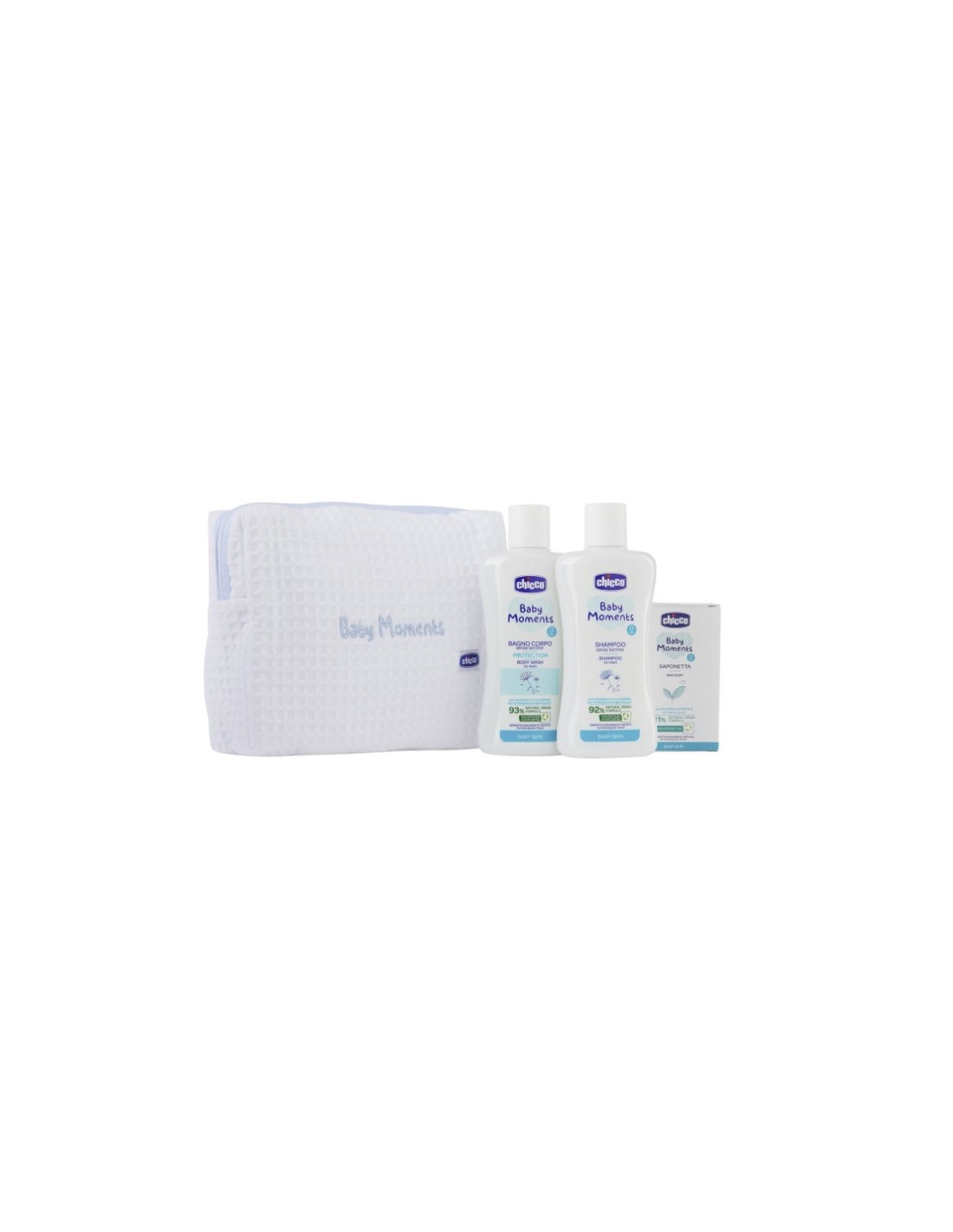 Chicco Baby Moments Set Igiene Neonato - Kit Completo per Pelli Sensibili, Idea Regalo | Shopincasa.it