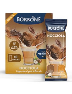 STICK SOLUBILE NOCCIOLA 10PZ BORBONE su Shop in Casa