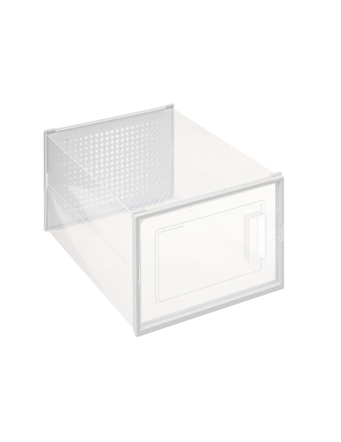 BOX E CONTENITORI SALVASPAZIO: vendita online Scatola portascarpe plastica, contenitore trasparente 35x25x18 cm, organizzazio...